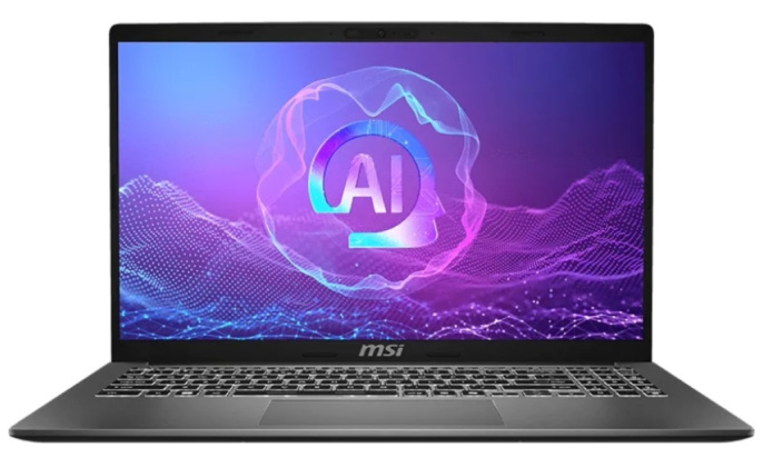 Ноутбук MSI MS-15SK Modern A15 AI+ F3HMG-006XBY 9S7-15SK21-006 15.6" FHD IPS/Ryzen AI 5 330/16GB/SSD512GB/Intel Graphics/White Backlight/DOS/Platinum Gray