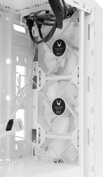 Корпус ATX Formula Mana, Midi-Tower, без БП,  белый [mana w]