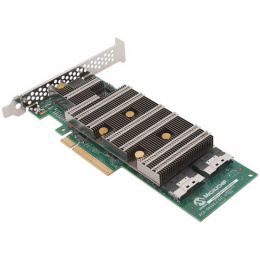 RAID контроллер Microchip SmartRAID 3258-16i, Tri-mode SAS/SATA/NVMe, 16i-ports, PCIe 4.0 x8, 8GB DDR4 Cache, RAID 0/1/5/6/50/60/1 Tripple/10 Tripple/ Adaptec SmartRAID 3258-16i /e (3258C16IXS)