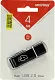 Накопитель SmartBuy Glossy SB4GBGS-K USB2.0 Flash Drive 4Gb (RTL)