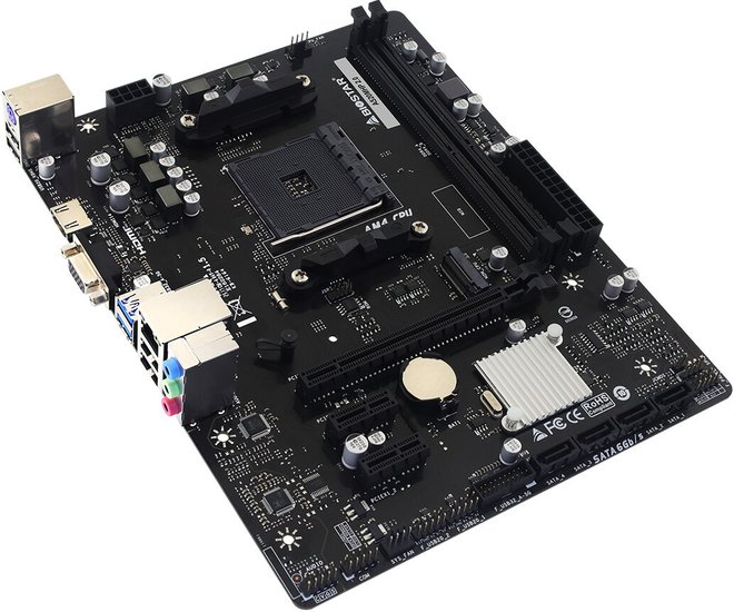 Материнская плата Biostar A520MHP 2.0 (mATX, 23.5x19 см, AMD A520, 2xDDR4 DIMM, 4400МГц, до 64GB, звук 7.1, 4xSATA3.0 (6Gb/s), 1xM.2, 1xPCIe3.0x16, 2xPCIe3.0x1, 1хHDMI, 1xVGA)