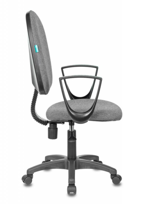 Кресло Бюрократ CH-1300N, ткань, до 120кг, пружинно-винтовой, серый