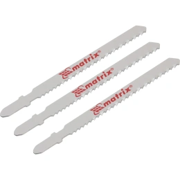 Набор пилок MATRIX 78141,  по дереву, 75мм,  2.5 - 2.5 мм,  3шт