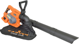 Воздуходувка-пылесос Carver СBV 01BL40-240 400Вт пит.:от аккум. оранжевый/черный 01.030.00002