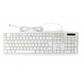 Клавиатура Gembird KB-8355U,{USB,белый, 104 клавиши, кабель 1,85м}