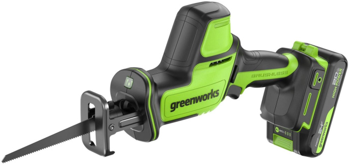 Сабельная пила Greenworks GPT-CRS-25 аккум. 1200507CUA