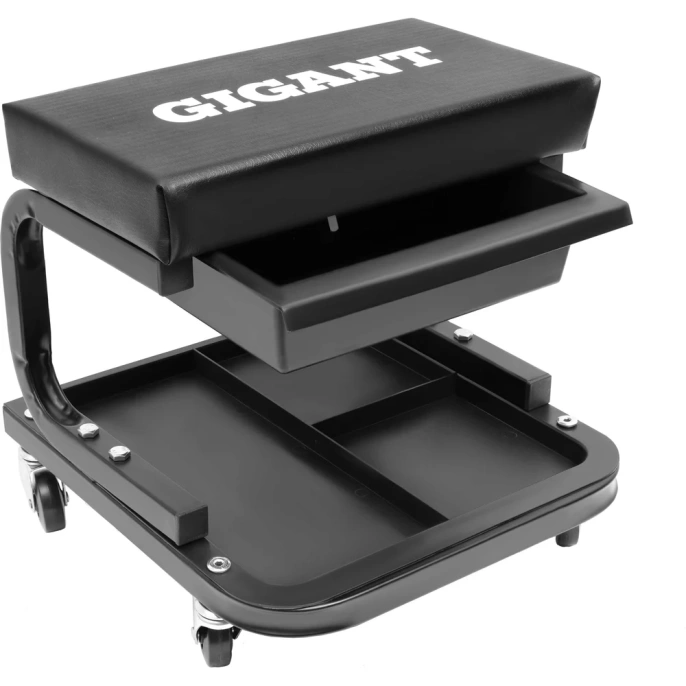 Стул-сиденье ремонтное Gigant на колесах с выдвижным ящиком GC-135R