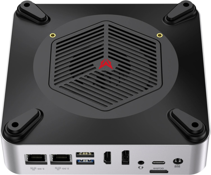 ПК Мини Chuwi AuBox Ryzen 7 8745HS 3.8 780M без ОС 2x2.5GbitEth WiFi BT 120W серебристый/черный 29750256
