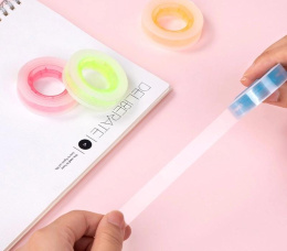 Клейкая лента канцелярская Deli EA690 прозрачная шир.12мм дл.27м 38мкр упак.:4шт