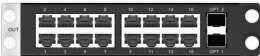 Выходная карта Novastar H_16xRJ45+2xFiber sending card
