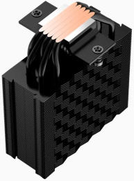 Кулер для процессора PCCooler RZ500 BK 250W, 4-pin PWM, 155mm, Al/Cu, 5x6mm, 1x120mm, 86.73CFM, 32dBA, 2200RPM, S: 1851/1700/1200/115X, AM5/AM4, black