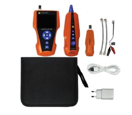 Кабельный тестер с измерением длины, трассировкой кабельных линий и определением POE, с функцией рефлектометра LAN-PRO-L/TPK-TDR