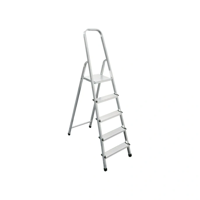 Алюминиевая 5-ступенчатая стремянка Biber 98005 тов-071389