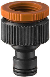 Адаптер Вихрь 73/7/2/21 Д.вх.1/2" Д.вых.3/4" черный/оранжевый