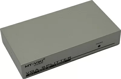 Разветвитель 2-Port Video Splitter (VGA15F+2xVGA15F) + б.п.