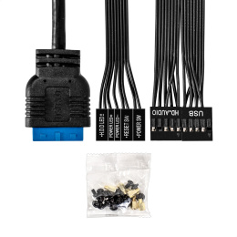 Корпус Minitower ExeGate BAA-308U2 (mATX, без БП, 1*USB+2*USB3.0, HD Audio, черный) EX297994RUS