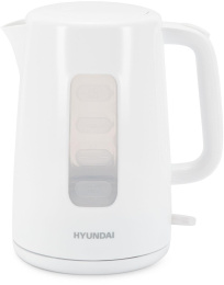 Чайник электрический Hyundai HYK-P3501 2.5л. 2200Вт белый корпус: пластик