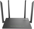 Wi-Fi роутер D-Link DIR-815/RU/R4A,  Wi-Fi 5,  AC1200,  2.4/5ГГц, 4 LAN,  1xUSB, черный