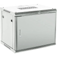 Rexant 04-1266-121 Настенный телекоммуникационный шкаф 19" 12U 600?600мм, дверь металл, с задней стенкой, разборный, серый RAL 7035
