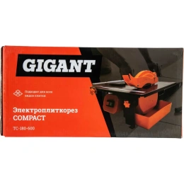 Электроплиткорез 600Вт 180 мм Gigant COMPACT TC-180-600