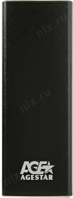 Мобильное шасси AgeStar 3UBNF2C-Black (Внешний бокс для M.2 SSD 2230/42/60/80 USB3.1)