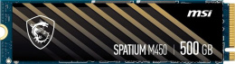 SSD жесткий диск PCIE 4.0 NVME M.2 500GB SPATIUM M450 500GB MSI S78-440K220-P83