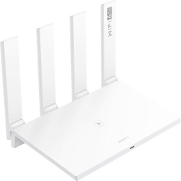 Wi-Fi роутер Huawei WiFi AX3 WS7100, Wi-Fi 6, AX3000, 2.4/5ГГц, 3 LAN, белый [53030adu]