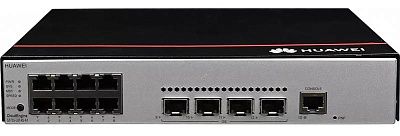 Коммутатор HUAWEI S5735-L8P4X-A1 (8*10/100/1000BASE-T ports, 4*10GE SFP+ ports, PoE+, AC power) + Basic Software