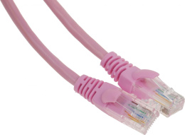 Кабель Cablexpert Патч-корд UTPPP12-1M кат.5e, 1м, литой, многожильный (розовый) PP12-1M/RO