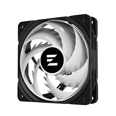 Вентилятор для корпуса ZALMAN ZM-AF120 ARGB BLACK, 120x120x25mm, 4-PIN PWM, 600-2000 RPM, 29,7 DBA MAX, HYDRO BEARING
