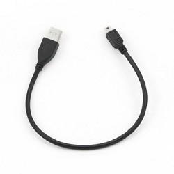 Gembird CCP-USB2-AM5P-1 USB 2.0 кабель PRO для соед. 0,3м AM/miniBM позол.конт., черный