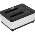 AgeStar 3UBT8 SILVER Док станция для HDD 2.5"/3.5" SATA clone, USB3.0, пластик+алюминий, серебристый,