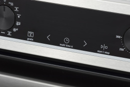Духовой шкаф электрический Gorenje BOSB6737E06X, 77л, дверца с 2 стеклами, нержавеющая сталь/черный