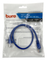Патч-корд Buro UTP 4 пары cat.5E CCA molded 0.5м голубой RJ-45 m -RJ-45 m UTP-5E-0,5M-BL