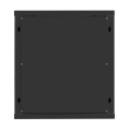 Exegate EX298609RUS Шкаф телекоммуникационный 19" настенный 12U ExeGate EC-WM-12U.450.G.BLACK 19”, 12U, 600x450x635mm ШхГхВ , передняя дверь закаленное стекло, съемные боковые панели, пыле- и влагоз