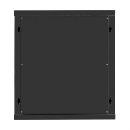 Exegate EX298609RUS Шкаф телекоммуникационный 19" настенный 12U ExeGate EC-WM-12U.450.G.BLACK 19”, 12U, 600x450x635mm ШхГхВ , передняя дверь закаленное стекло, съемные боковые панели, пыле- и влагоз