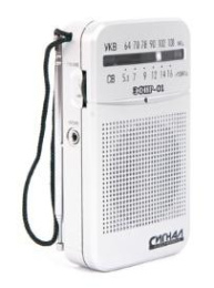 Радиоприемник Сигнал Эфир-01,  белый