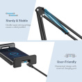 Подставка-держатель UGREEN LP142 50394 Universal Holder with Folding Long Arm с длинным складным держателем. Цвет: черный (50394_)