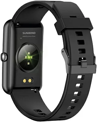 Смарт-часы SunWind SW45 1.47" IPS корп.черный рем.черный (SW45B)