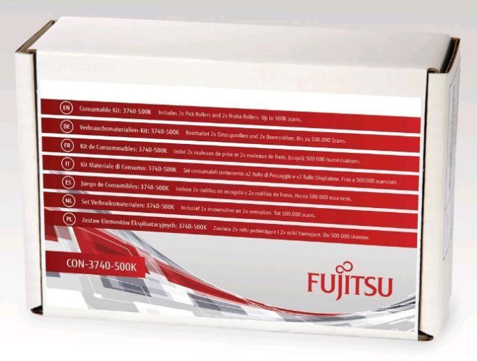 Комплект роликов для сканеров FUJITSU fi-7700S/fi-7600/fi-7700 замена CON-3740-002A / Consumable Kit for fi-7700S/fi-7600/fi-7700 replaces CON-3740-002A CON-3740-500K