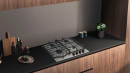 Газовая варочная поверхность Haier HHX-M64RNVX нержавеющая сталь (TD0050126RU)