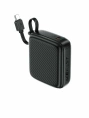 Портативный внешний аккумулятор с кабелем ACEFAST M15 PdD22.5W Power Bank With Cable 10000Mah - Black AF-M15-BK