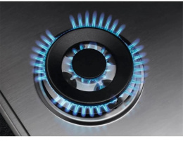 Газовая варочная поверхность AEG HGB64420SM нержавеющая сталь