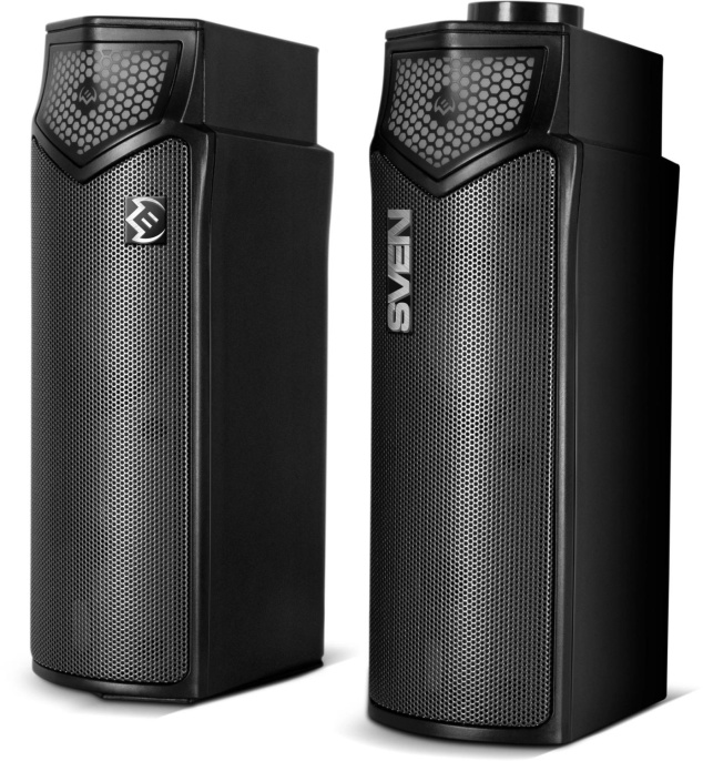 Саундбар Bluetooth Sven SB-G1450 мини,  2.0,  черный [sv-022488]