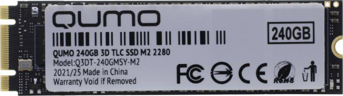 QUMO M.2 SSD 240GB QM Novation Q3DT-240GMSY-M2