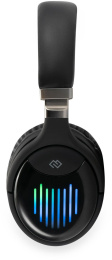 Наушники Digma BT-16, Bluetooth, накладные, черный [bt-16b]