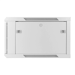 Шкаф телекоммуникационный 19" настенный 6U ExeGate EC-WM-6U.600.M.GREY (19”, 6U, 600x600x370mm (ШхГхВ), передняя дверь металл, съемные боковые панели, пыле- и влагозащита IP23, светло-серый RAL 7035) EX298612RUS