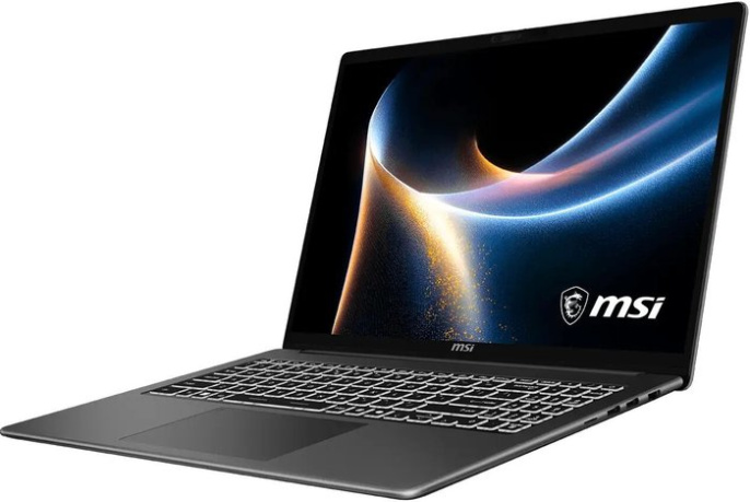 Ноутбук MSI Modern 16S AI+ G3MG-033XBY 9S7-26U211-033 16.0" 1920x1200, OLED, Intel Core Ultra 5 322, 16 ГБ DDR5, SSD 512 ГБ, без ОС, цвет крышки серый, аккумулятор 60 Вт·ч