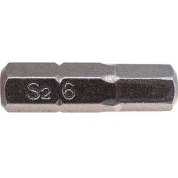 Бита HEX6, 25 мм, 2 шт. REDVERG 6623491