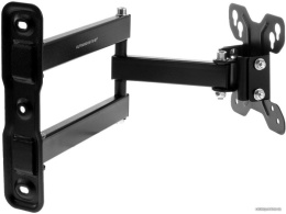 Кронштейн для телевизора Ultramounts UM896 черный 13"-27" макс.30кг настенный поворотно-выдвижной и наклонный